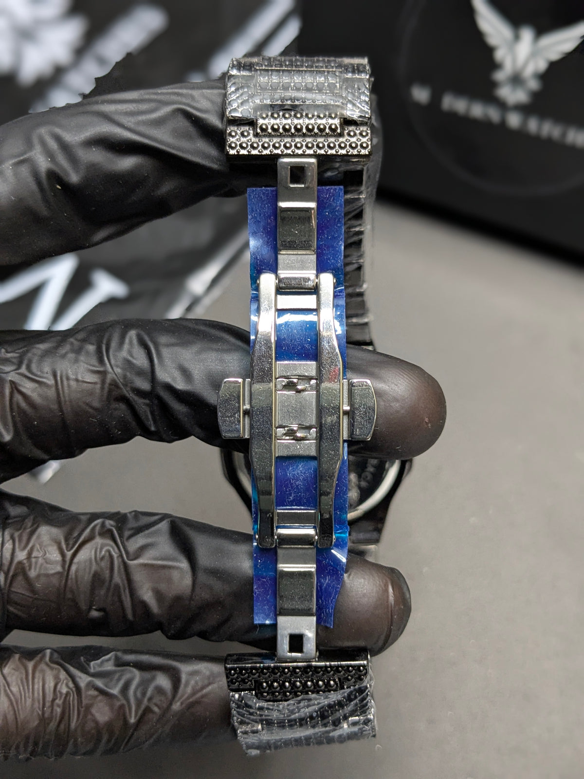 Ice Out Black Watch Arabic Dial